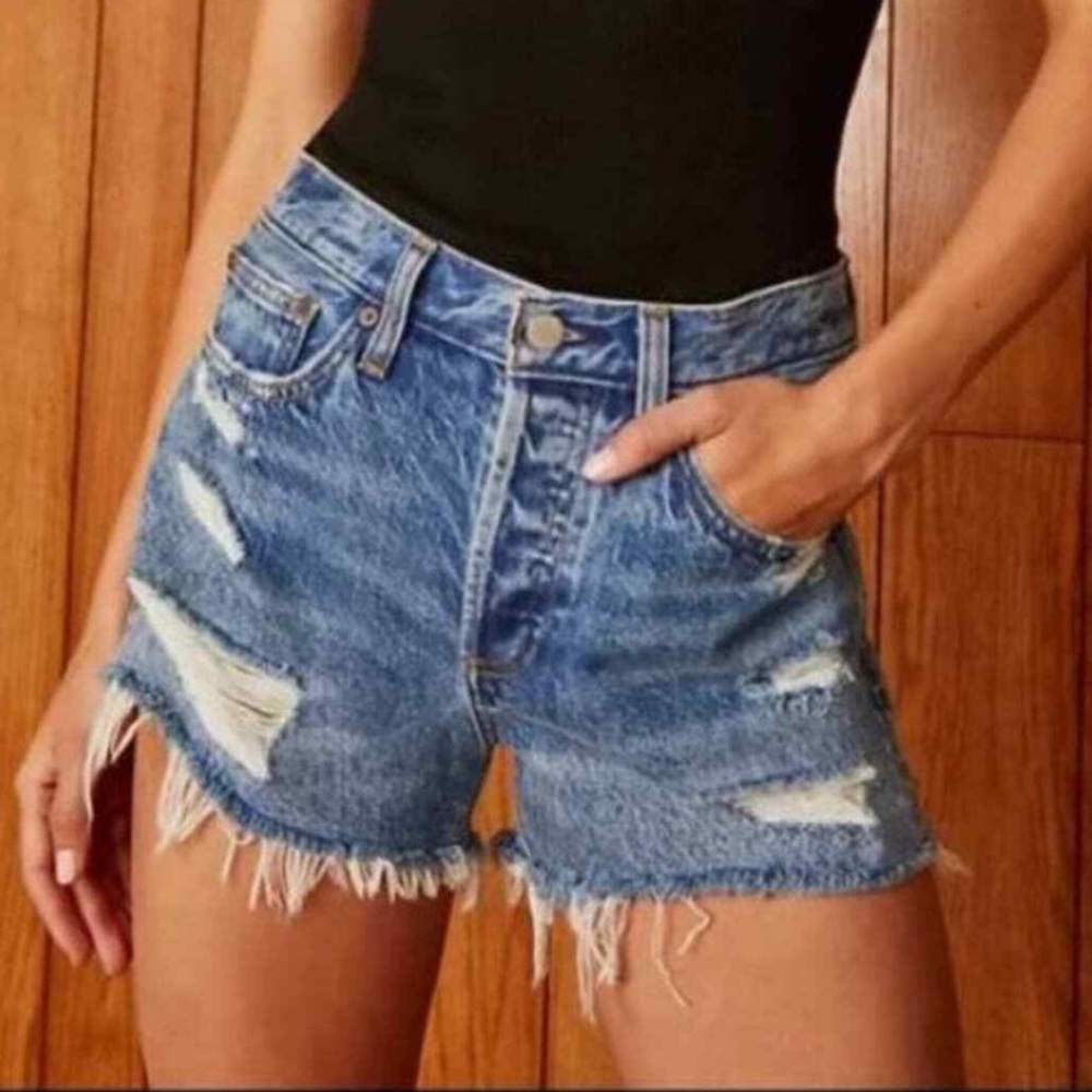 Aritzia denim forum shorts